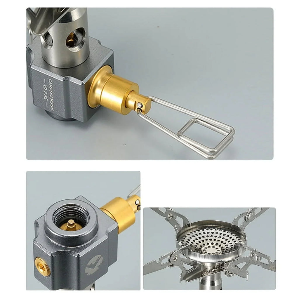 CAMPINGMOON Camping Stove 3300W High Efficiency Backpacking Stove for Quick and Easy Cooking on Go