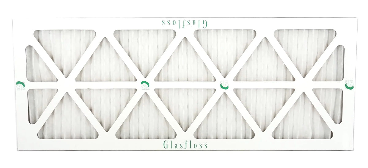 Glasfloss Air Filter 14x36x2 - 2" MERV 10 - (Pack of 6) - Pleated AC or HVAC Air Filter - Furnace Air Filter - Home or Office - Made In The USA.