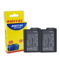 Digital Camera Battery 2 Pack NP-FW50 2250mAh Camera Battery For Sony Alpha a6500 a6300 a7 7R a7R a7R II a7II NEX-3 NEX-5