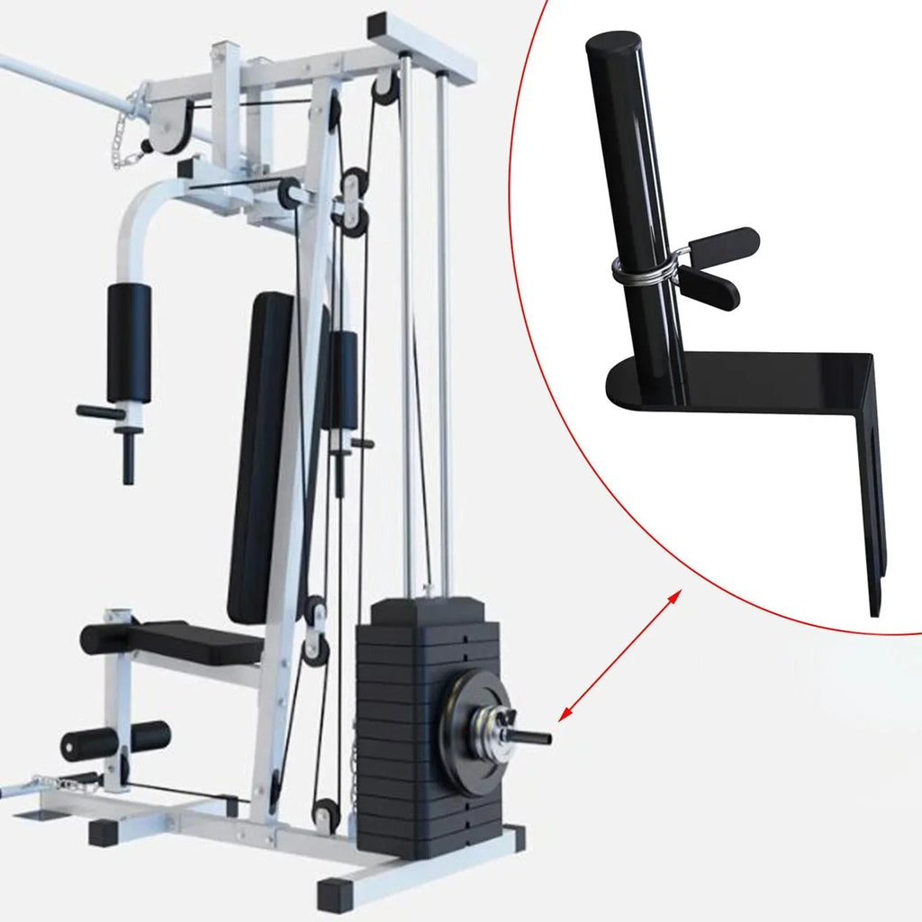 funtasica Gym Weight Stack Extender Weight Stack Pin Exercise Machine Fitness Equipment Add Weight Weight Loading Pin for Weightlifting