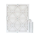 12 Pack of 14x20x1 MERV 10 Pleated Air Filters by Glasfloss. Actual Size: 13-1/2 x 19-1/2 x 7/8