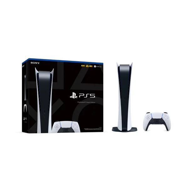 2023 Newest PlayStation_PS5 Gaming Console Digital-Version W/ Silicone Controller Cover Skin