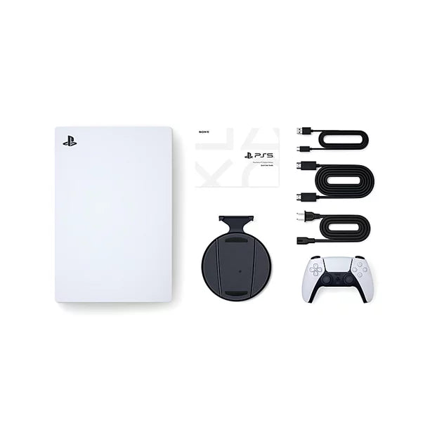 2023 Newest PlayStation_PS5 Gaming Console Digital-Version W/ Silicone Controller Cover Skin
