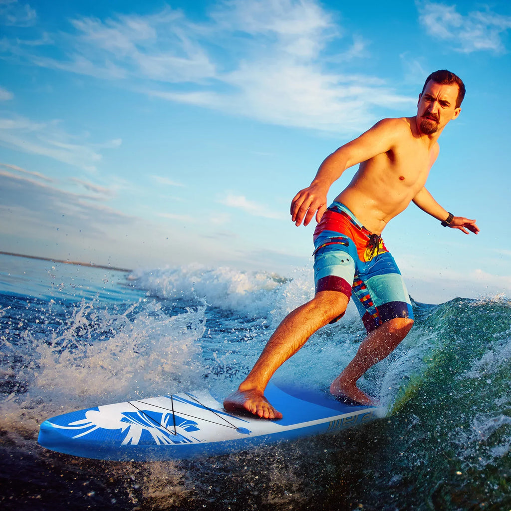 Inflatable Stand Up Paddle Board 10' x 30'' x 6'' Ultra-Light SUP, Non-Slip Deck, Premium SUP Accessories, Bottom Fin for Paddling