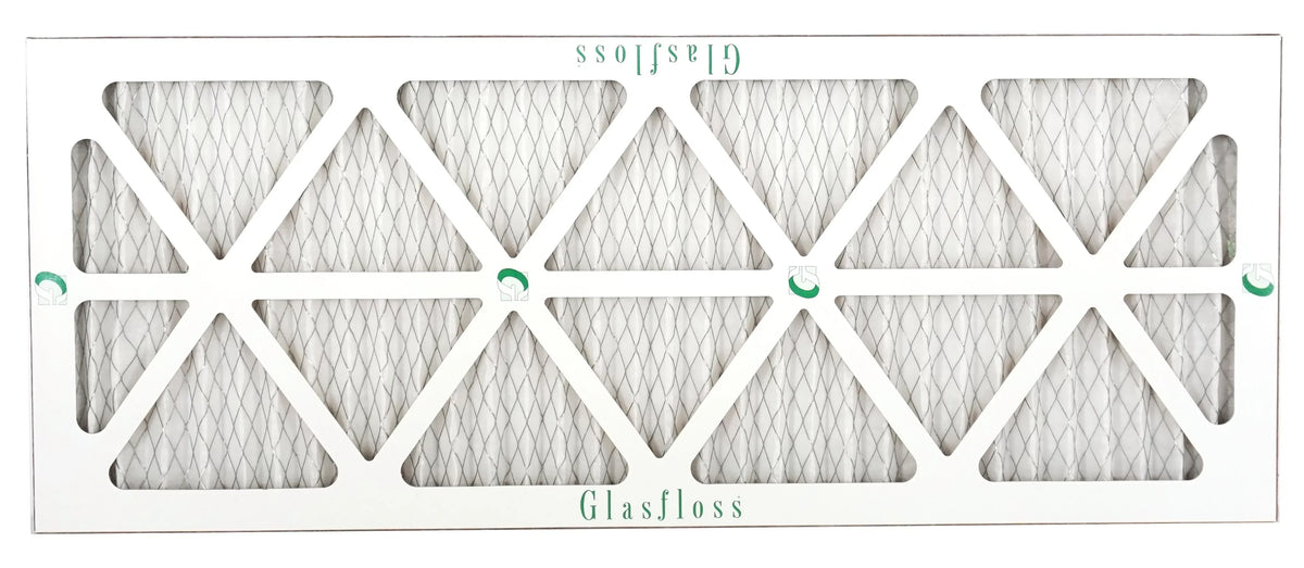 Glasfloss Air Filter 14x36x2 - 2" MERV 10 - (Pack of 6) - Pleated AC or HVAC Air Filter - Furnace Air Filter - Home or Office - Made In The USA.