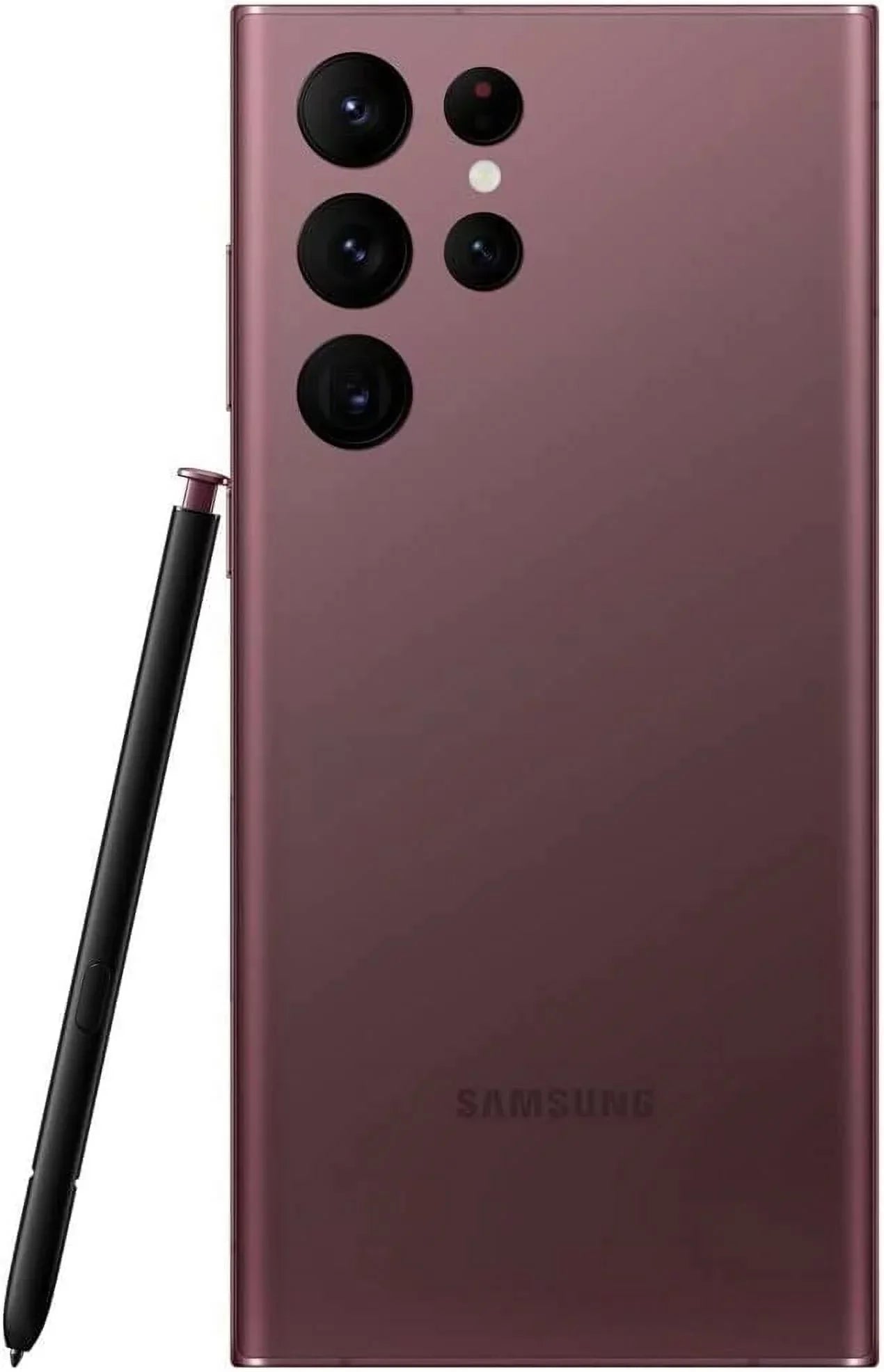 Restored Samsung Galaxy S22 Ultra 5G S908U (Fully Unlocked) 256GB Burgundy (Refurbished)