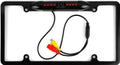 Backup Camera Rearview License Plate Frame for JVC KWV830BT KW-V830BT Black