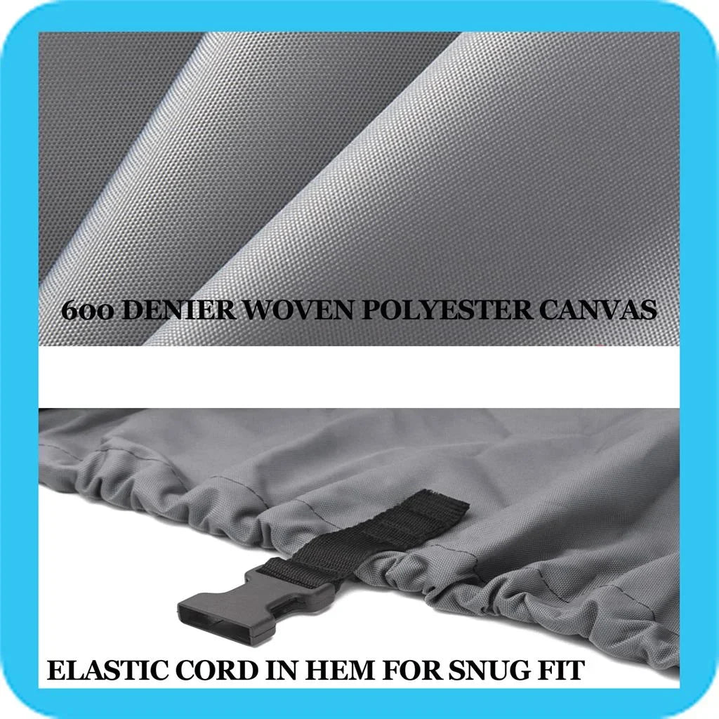 BOAT COVER Compatible for REINELL/BEACHCRAFT 170 MIRAGE O/B 1988-1991 STORAGE, TRAVEL, LIFT