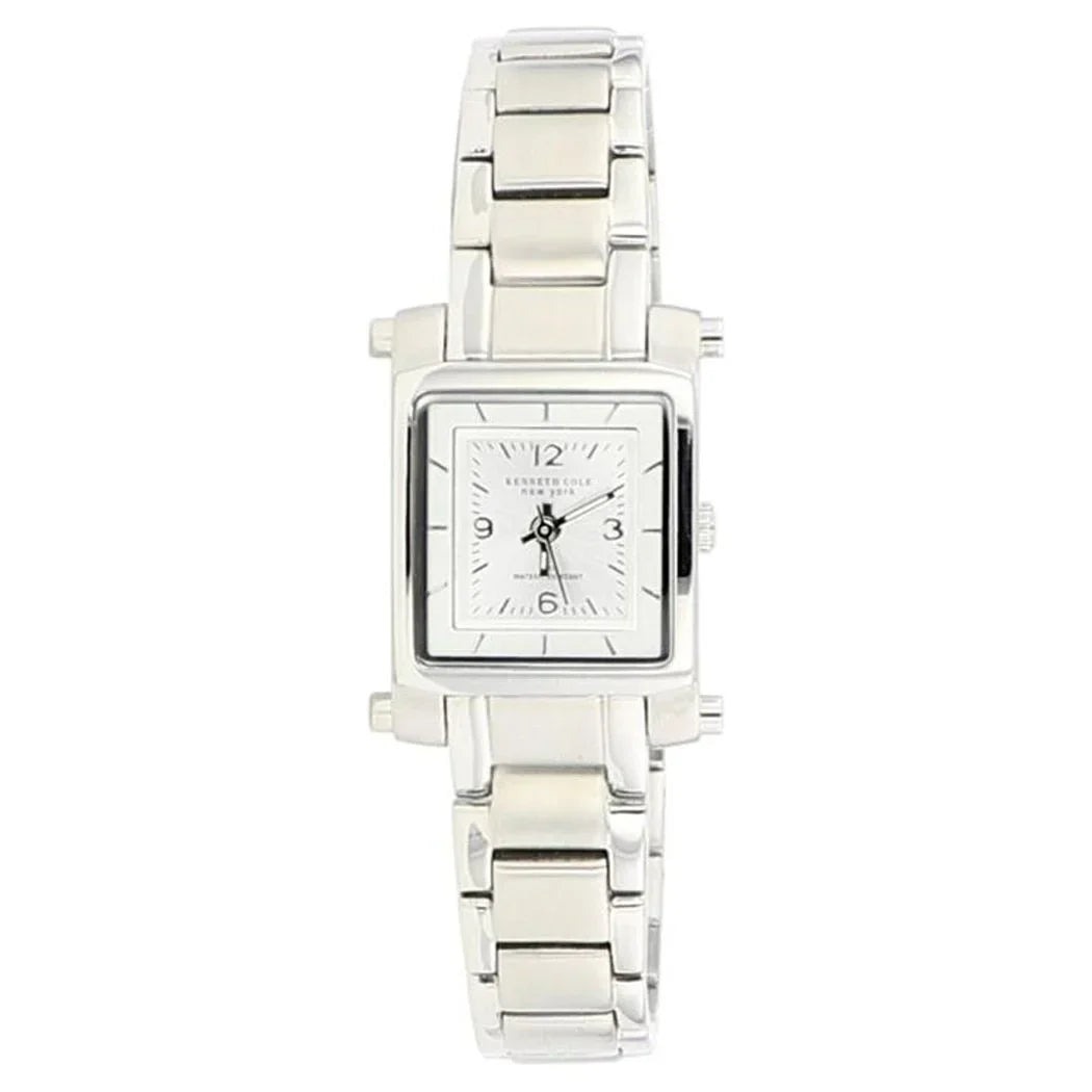 KC6033 Women's Dress Silver Steel Bracelet Analog Watch NIB