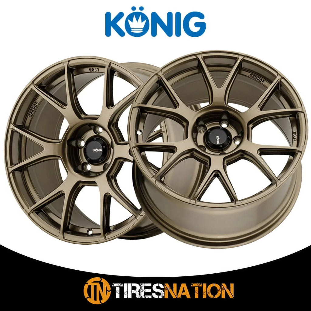 Konig 56BZ Ampliform 17x8 5x114.3 +40et Gloss Bronze Wheel