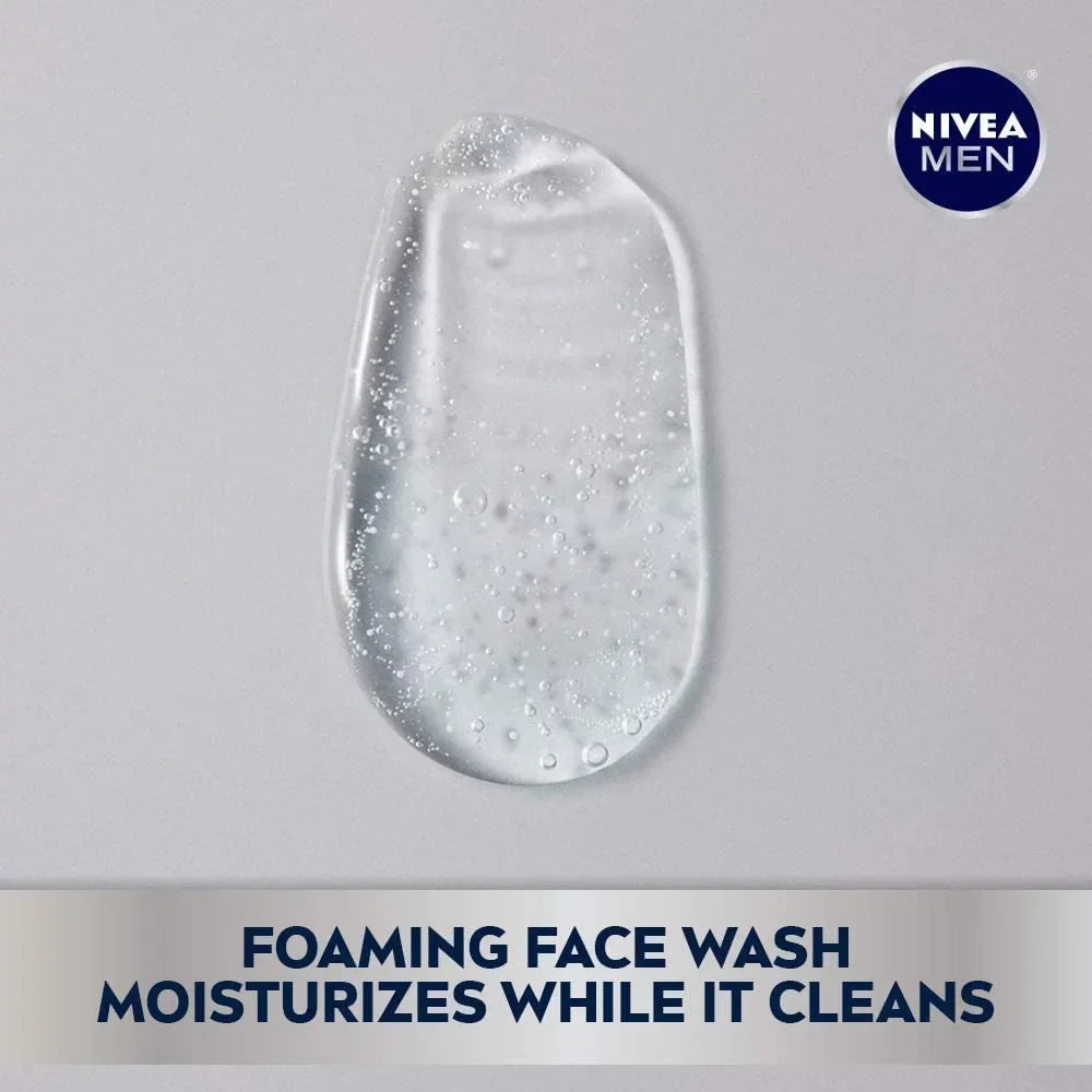 Nivea Men For Moisturizing Face Wash, Original, 5 Fl Oz (Pack Of 2)