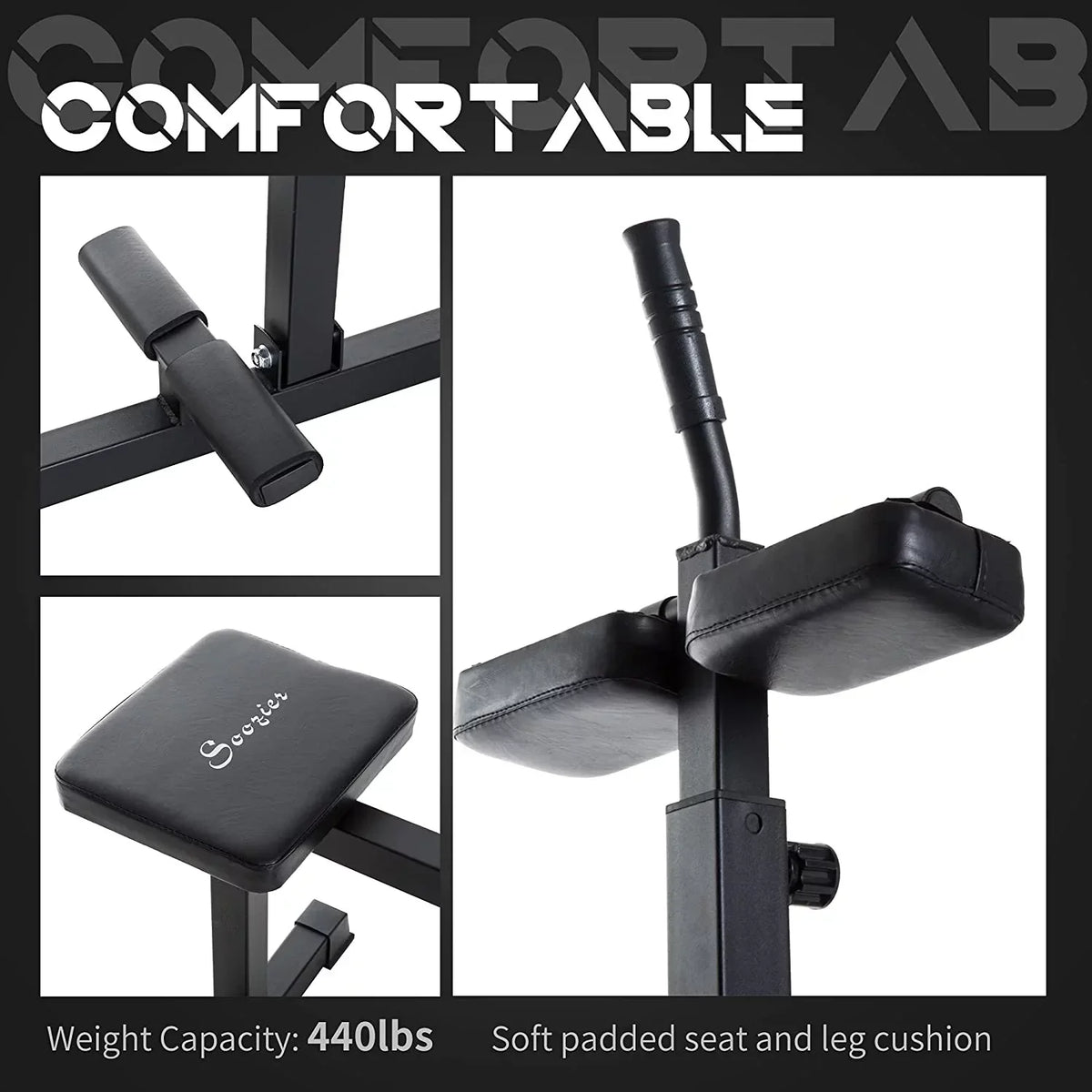 Adjustable Seated Calf Raise Machine, Leg Machines Home Gym, for Calf, Waist, Arm Training