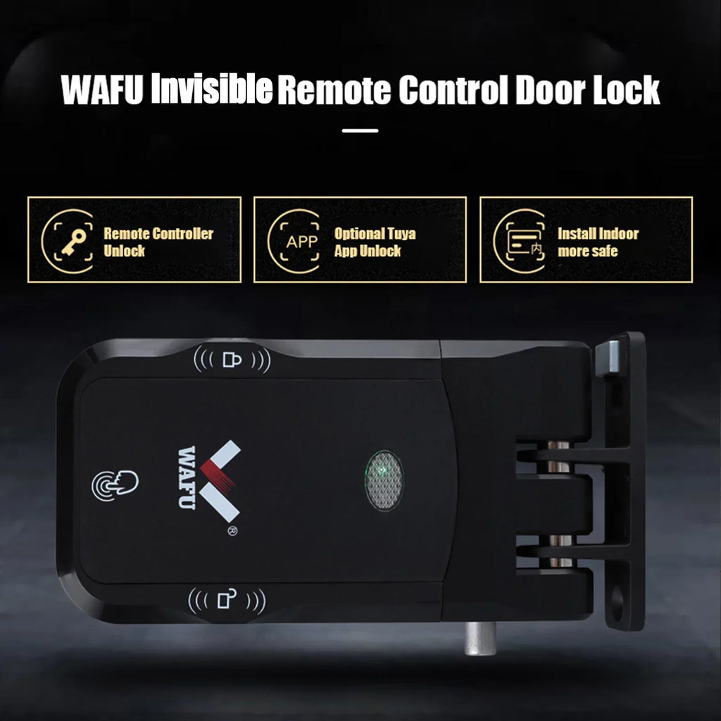 Pinnaco WAFU Smart Lock Wireless Keyless Door Lock with Remote Control