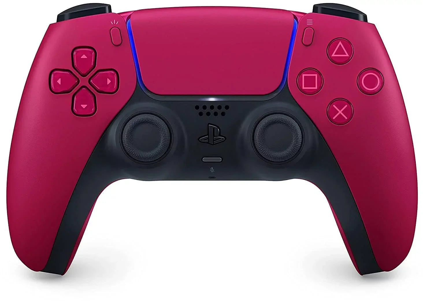 Sony Playstation 5 Disc Version (Sony PS5 Disc) with Cosmic Red Extra Controller, Far Cry 6 and Microfiber Cleaning Cloth Bundle