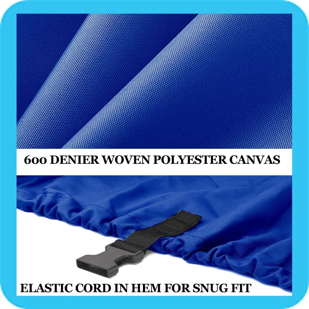 BLUE, GREAT QUALITY BOAT COVER Compatible for Four Winns Boats Sundowner 195 1987 1992 1993 1994