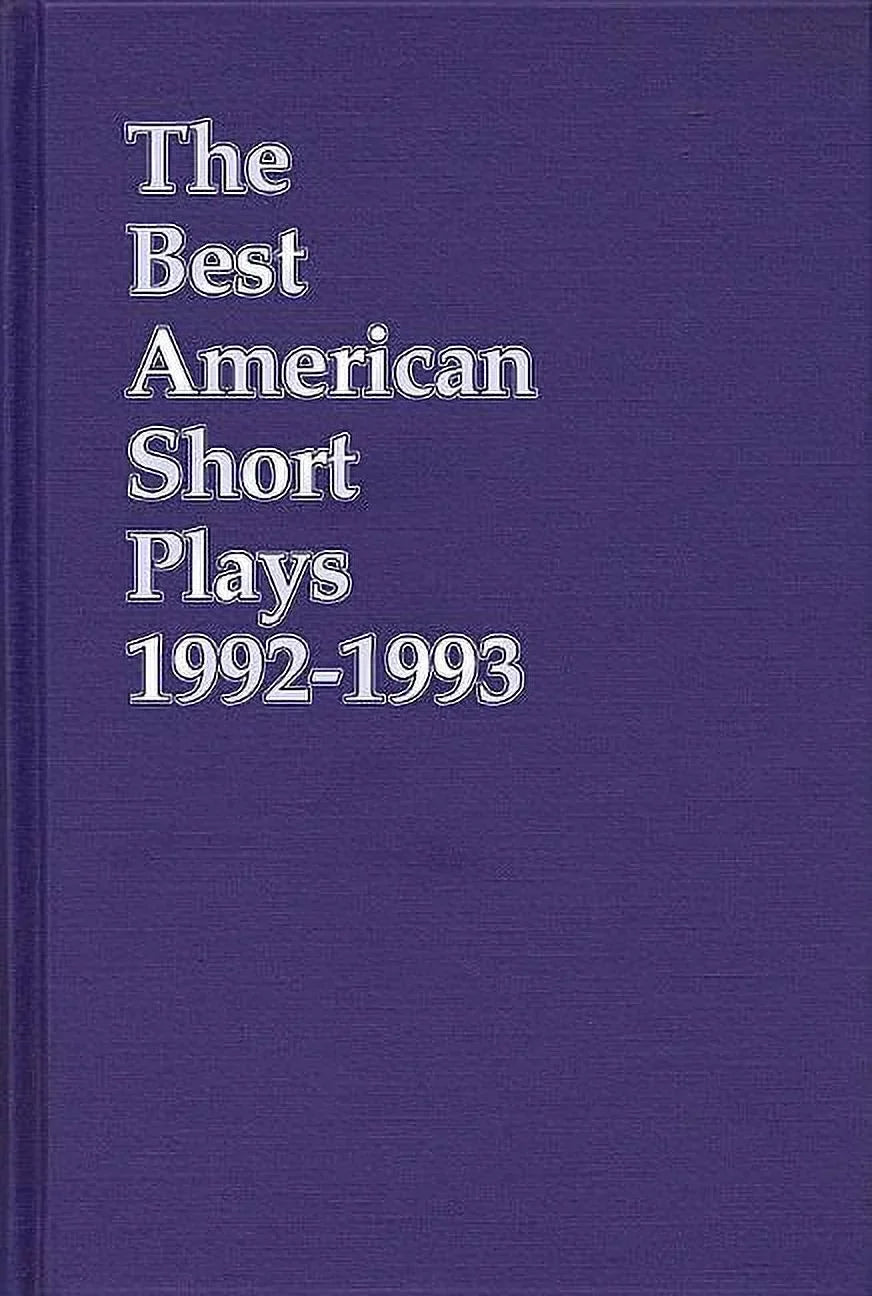 Best American Short Plays: The Best American Short Plays 1992-1993 (Hardcover)
