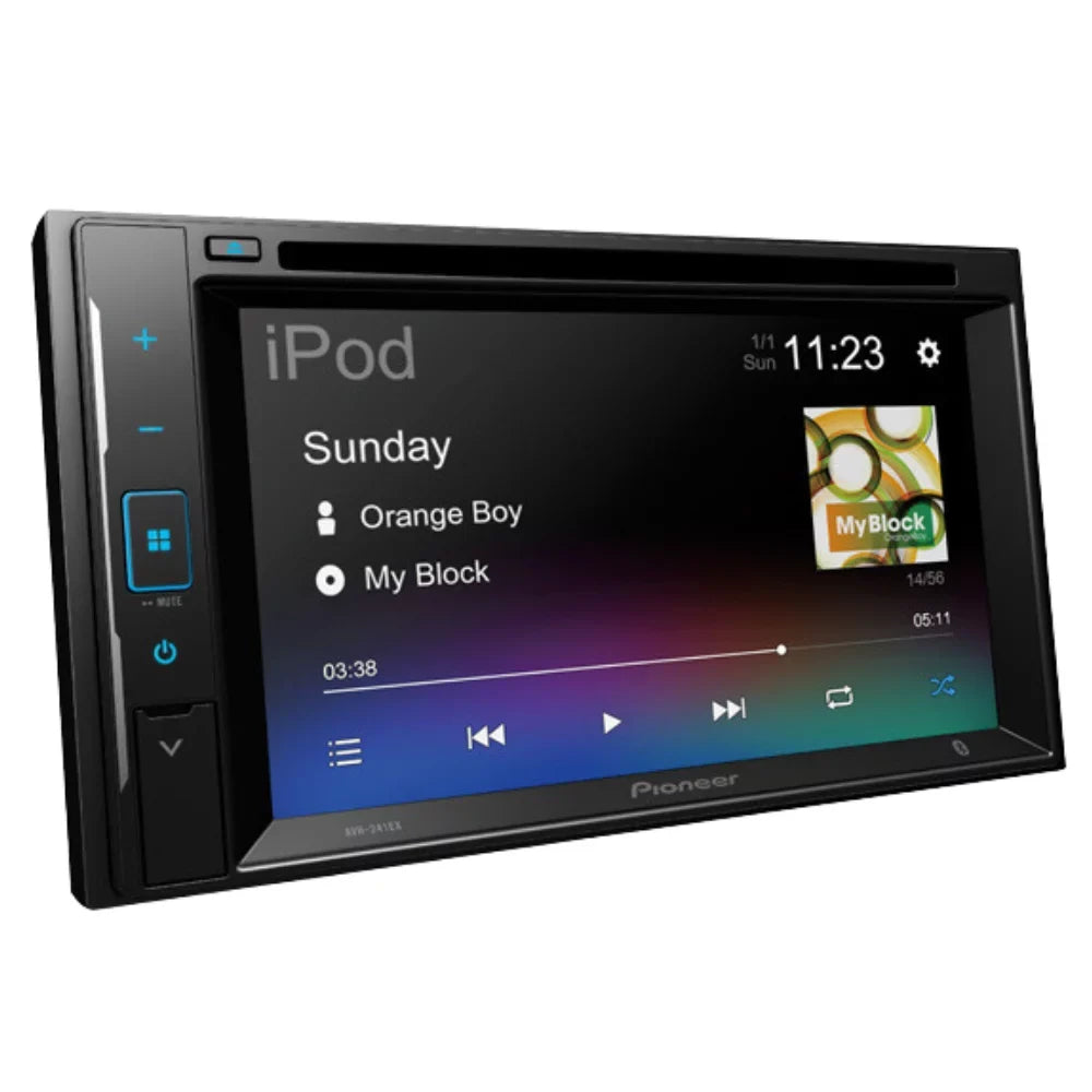 KIT2412 Bundle with Pioneer Multimedia DVD Car Stereo and Installation Kit - for 2000-2004 Oldsmobile Silhouette / Bluetooth Touchscreen, Backup Camera, Double Din Dash Kit