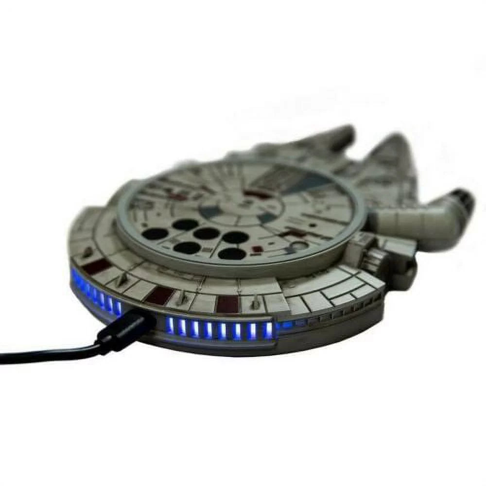 Star Wars Millennium Falcon Wireless Charger with AC Adapter Charging Pad