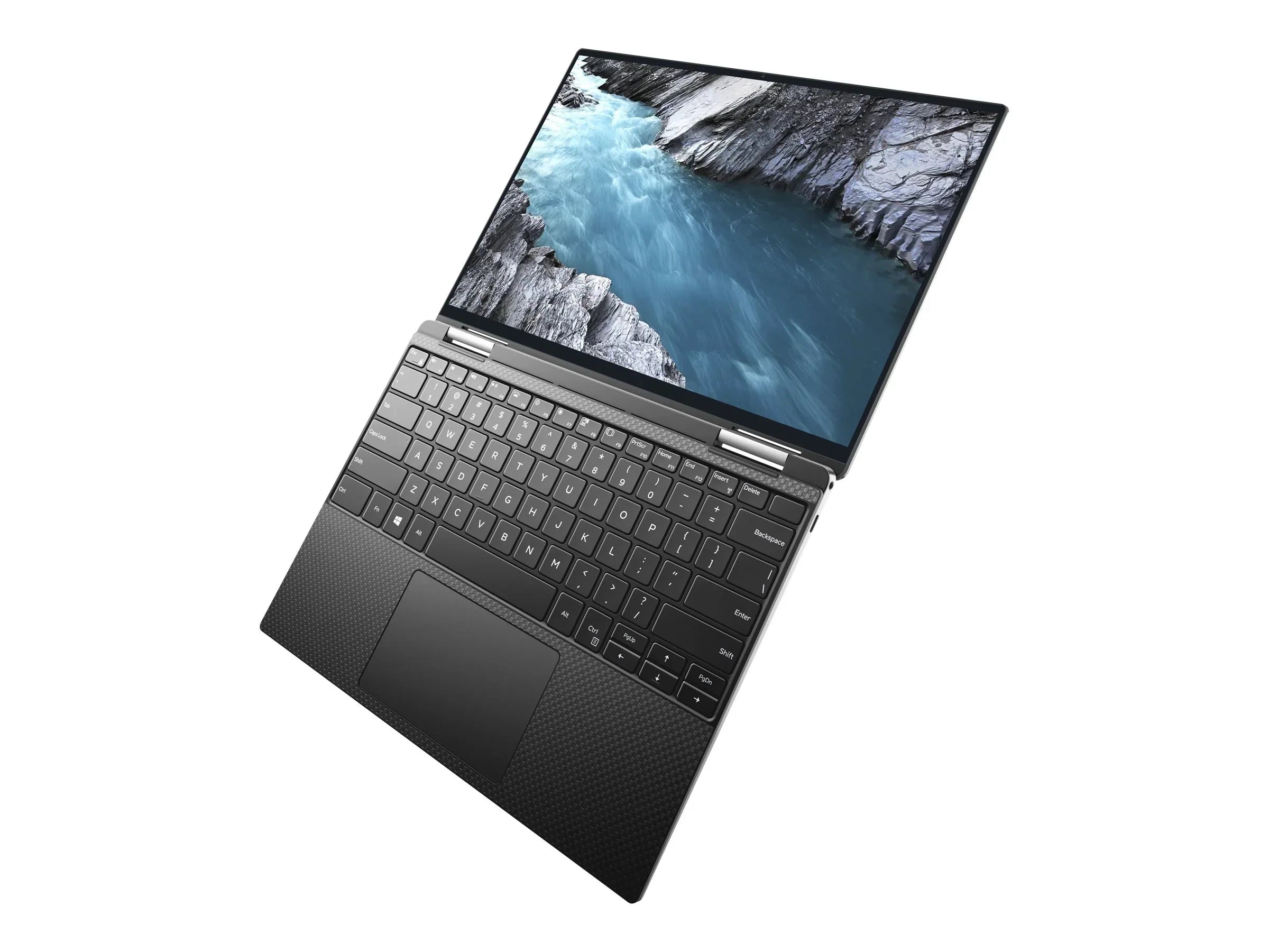 Dell XPS 13 9310 2-in-1 - Flip design - Intel Core i7 1165G7 - Win 10 Home 64-bit - Iris Xe Graphics - 8 GB RAM - 256 GB SSD NVMe - 13.4" touchscreen 1920 x 1200 - Wi-Fi 6 - platinum silver with black interior