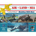 Air, Land and Sea Military Model Gift Set 1/48 and 1/102 Scale Atlantis Models