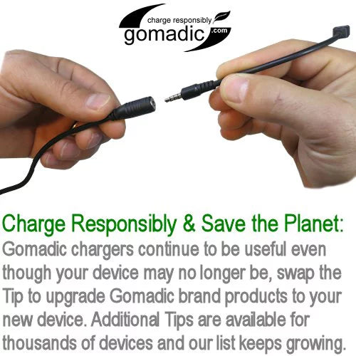 Gomadic High Capacity Rechargeable External Battery Pack suitable for the Sony Ericsson T39 T39m - Portable Charger with TipExchange Technology