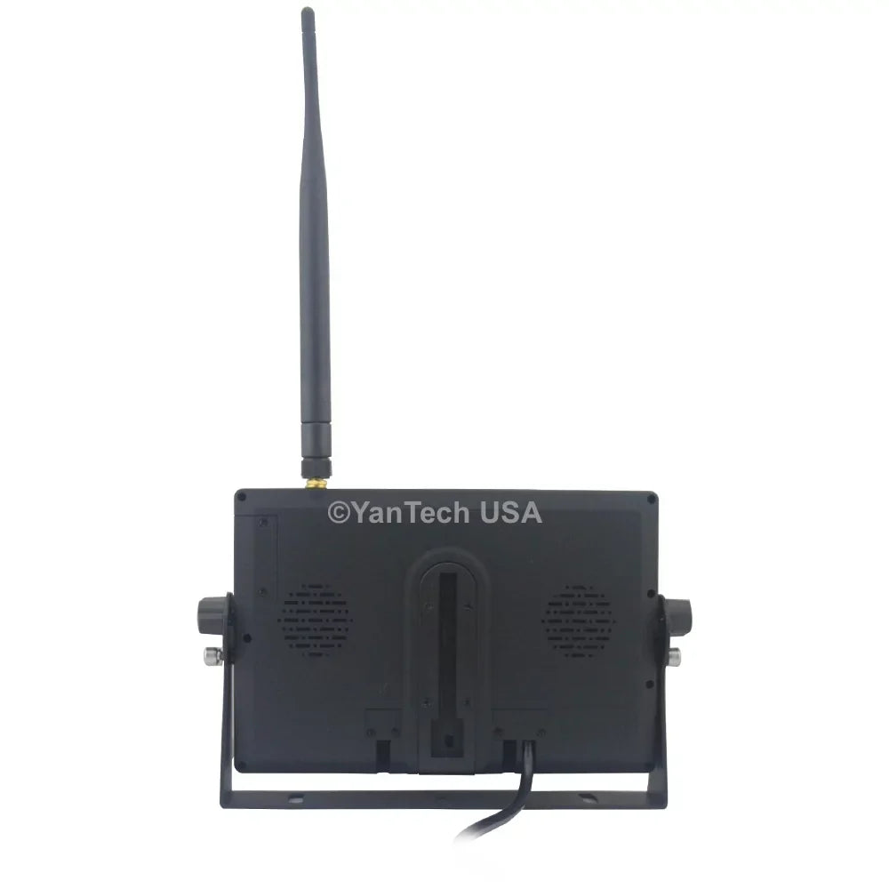 Digital Wireless 2.4G 7" Rear View Backup Camera Monitor RV Trailer Harvester