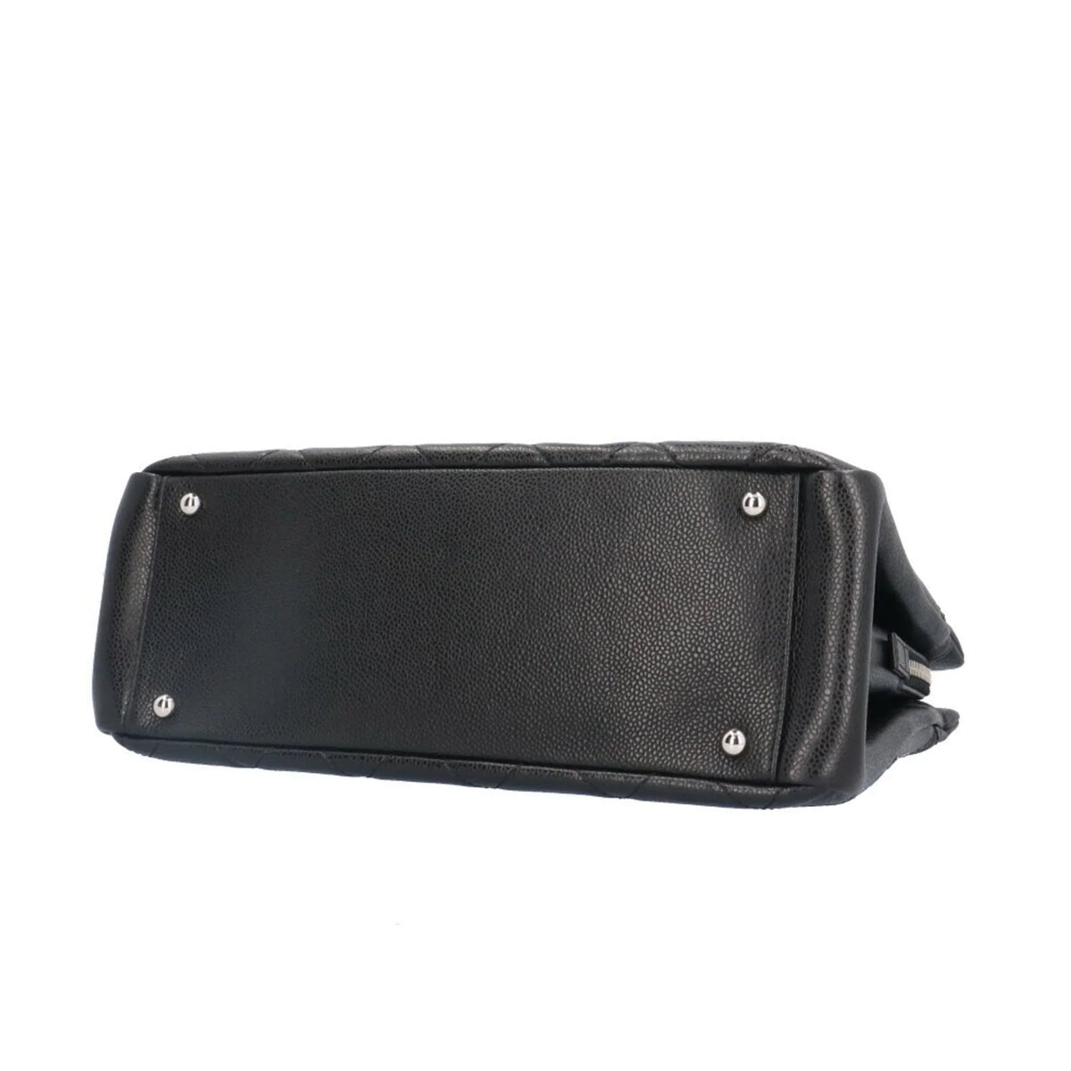 Pre-Owned CHANEL Cocomark Matelasse Shoulder Bag Caviar Skin A67294 Black Women's Chain BRB10010000013230 (Good)