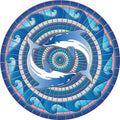 Swimming Dolphins Poolsaic 59 inches 67B00-00049