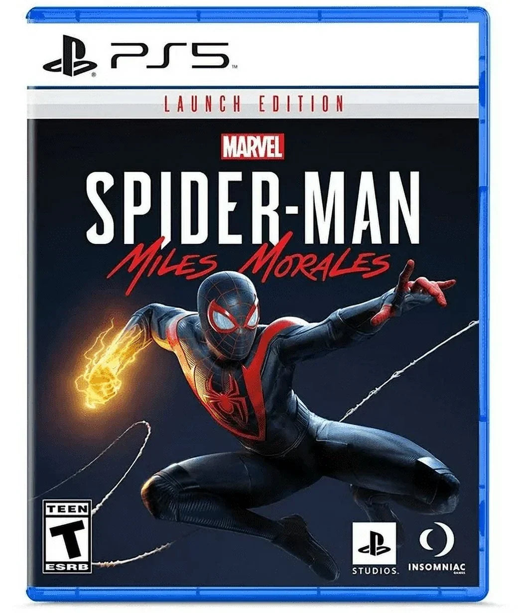 PlayStation 5 Disc Edition Bundle with Spider-Man: Miles Morales Game Disc - 2023 PS5 CFI1215A