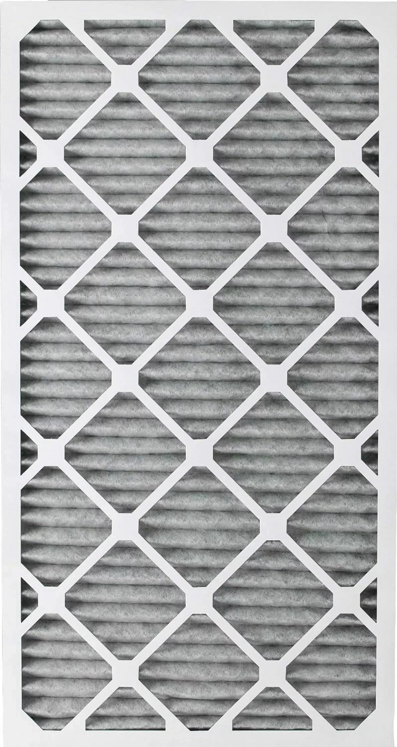 18X30x1 (17 3/4 X 29 3/4 X 3/4) Furnace Air Filters MERV 8 Pleated Plus Carbon 6 Pack