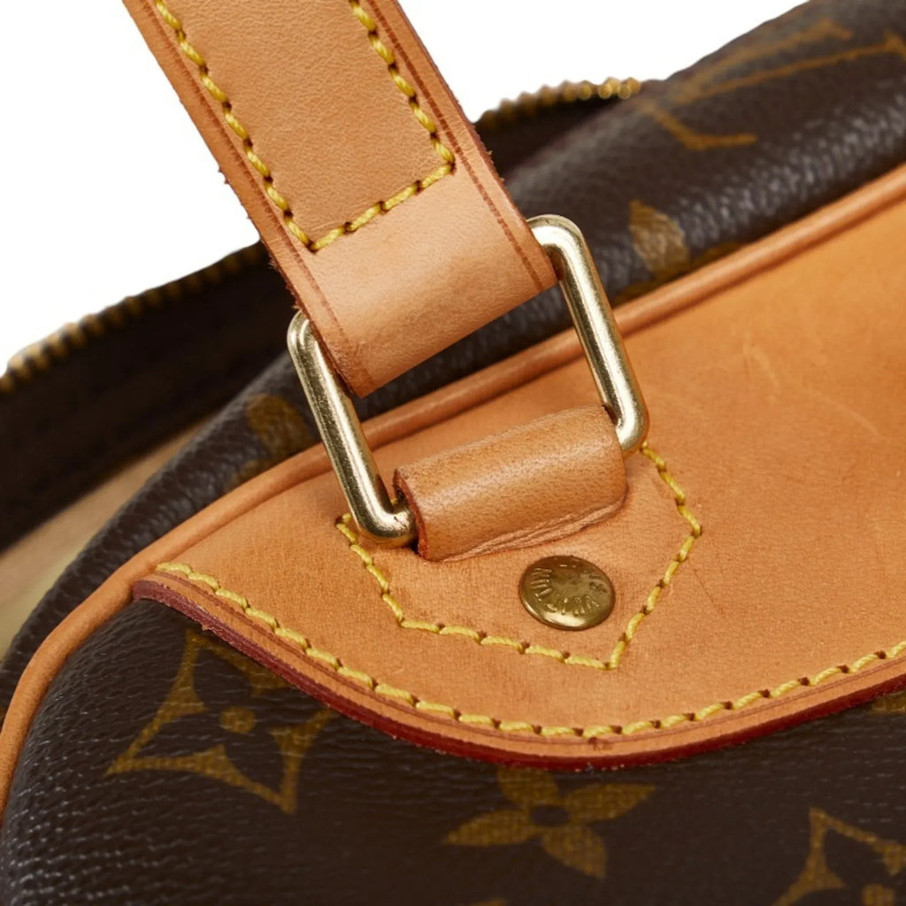 Pre-Owned Louis Vuitton Monogram Excursion Handbag M41450 Brown PVC Leather Women's LOUIS VUITTON (Good)