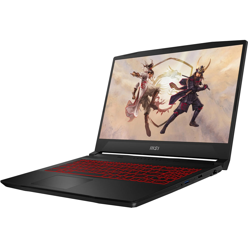 MSI Katana GF66 Gaming Notebook, 15.6" FHD 144Hz 1920 x 1080, Intel Core 12th Gen i7-12650H, NVIDIA GeForce RTX 3070Ti, 16GB RAM, 1TB SSD, Black, Windows 11, 12UGSK-836