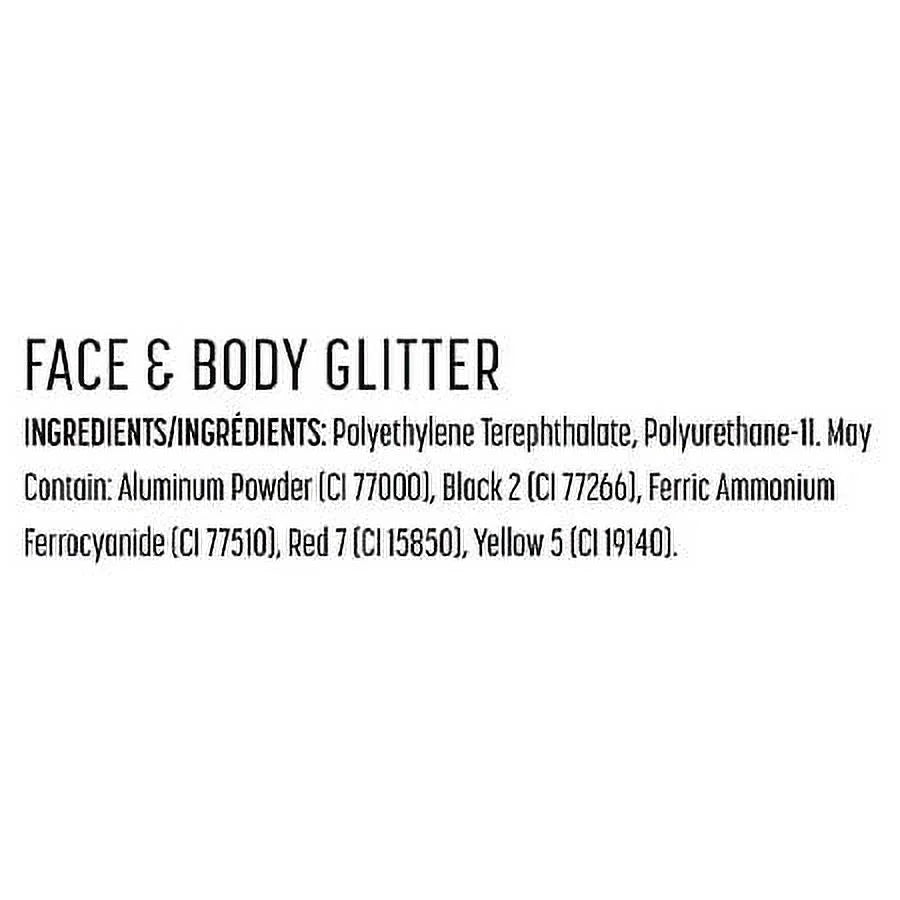 NYX Professional Makeup Face & Body Glitter, Teal 0.08 oz Pack of 2