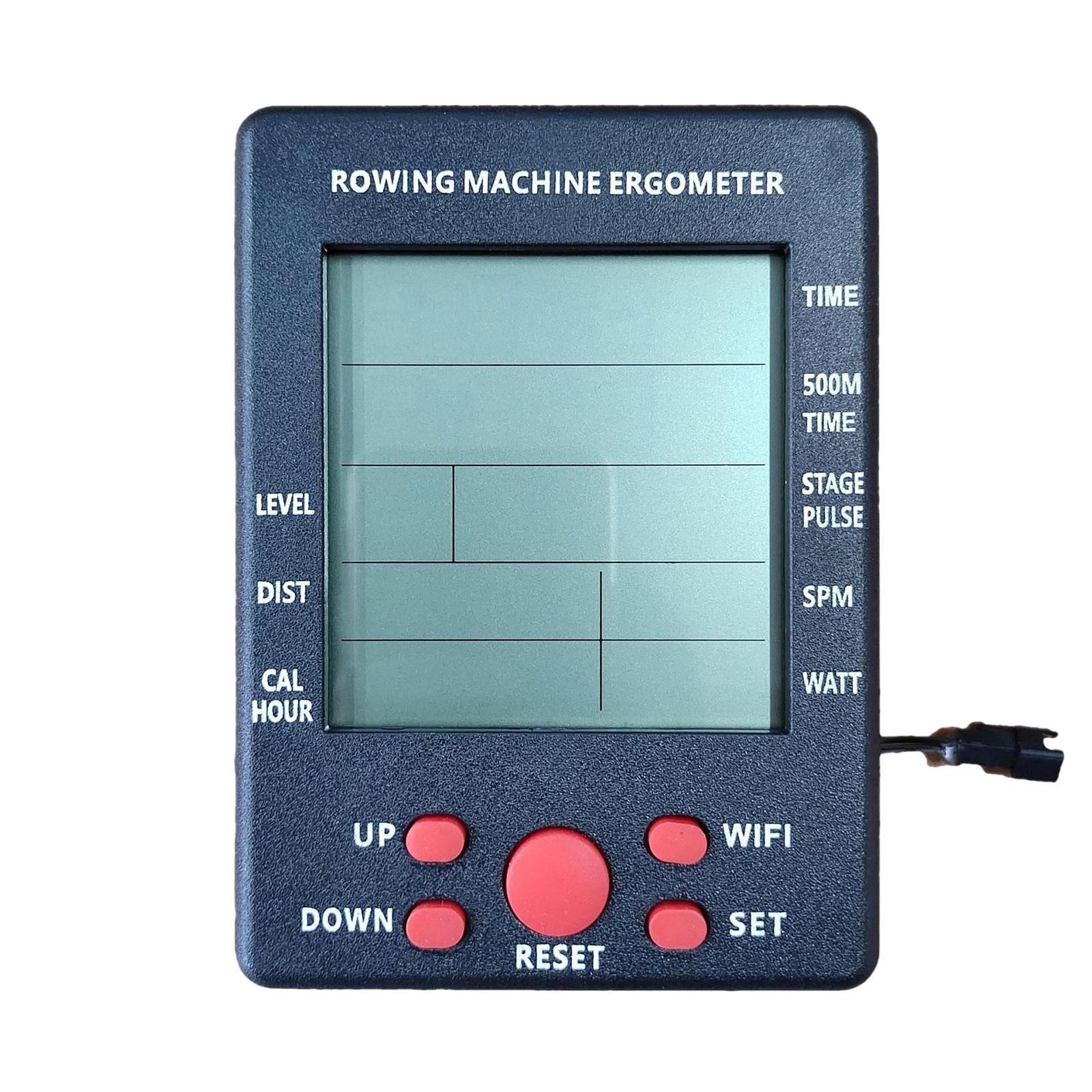 NEW Water Resistance Rowing Machine Counter Speedometer Easy to Install Lightweight Monitor Replacement Part   Exercise Bike 2024