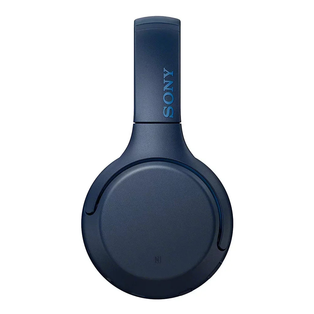 Sony WH-XB700 EXTRA BASS Wireless Headphones - Blue with Deco Gear Audio Bundle