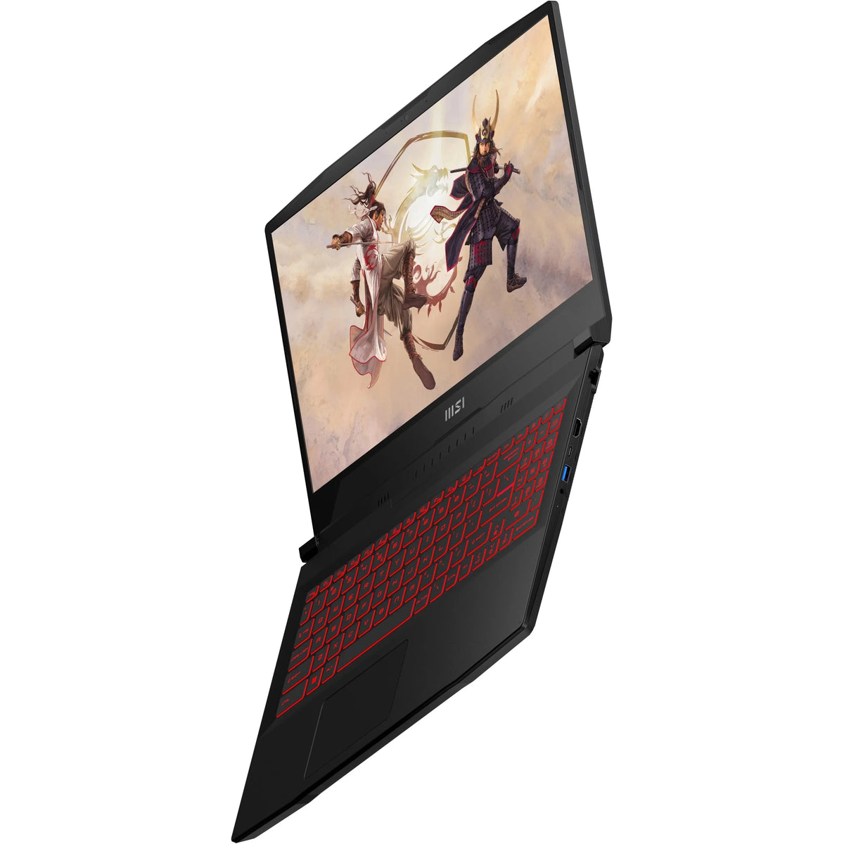 MSI Katana GF66 Gaming Notebook, 15.6" FHD 144Hz 1920 x 1080, Intel Core 12th Gen i7-12650H, NVIDIA GeForce RTX 3070Ti, 16GB RAM, 1TB SSD, Black, Windows 11, 12UGSK-836