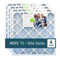 Filti 18x18x1 Air Filter MERV 13 | Pleated Home Air Filter | HVAC AC Furnace Filter MADE IN USA ( 2 Pack)