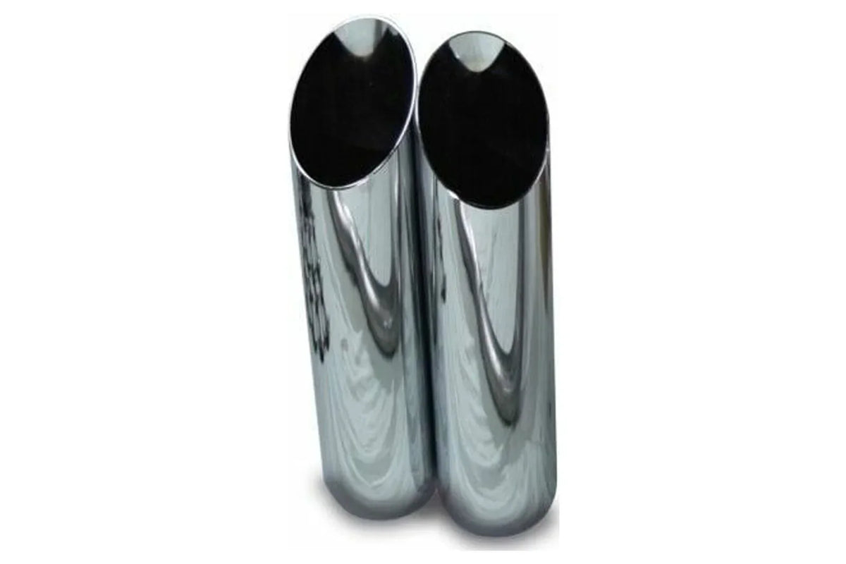 Ford F150 15-18 3" Dual Exhaust Kits Flowmaster Super 40 Slash Tip Corner Exit