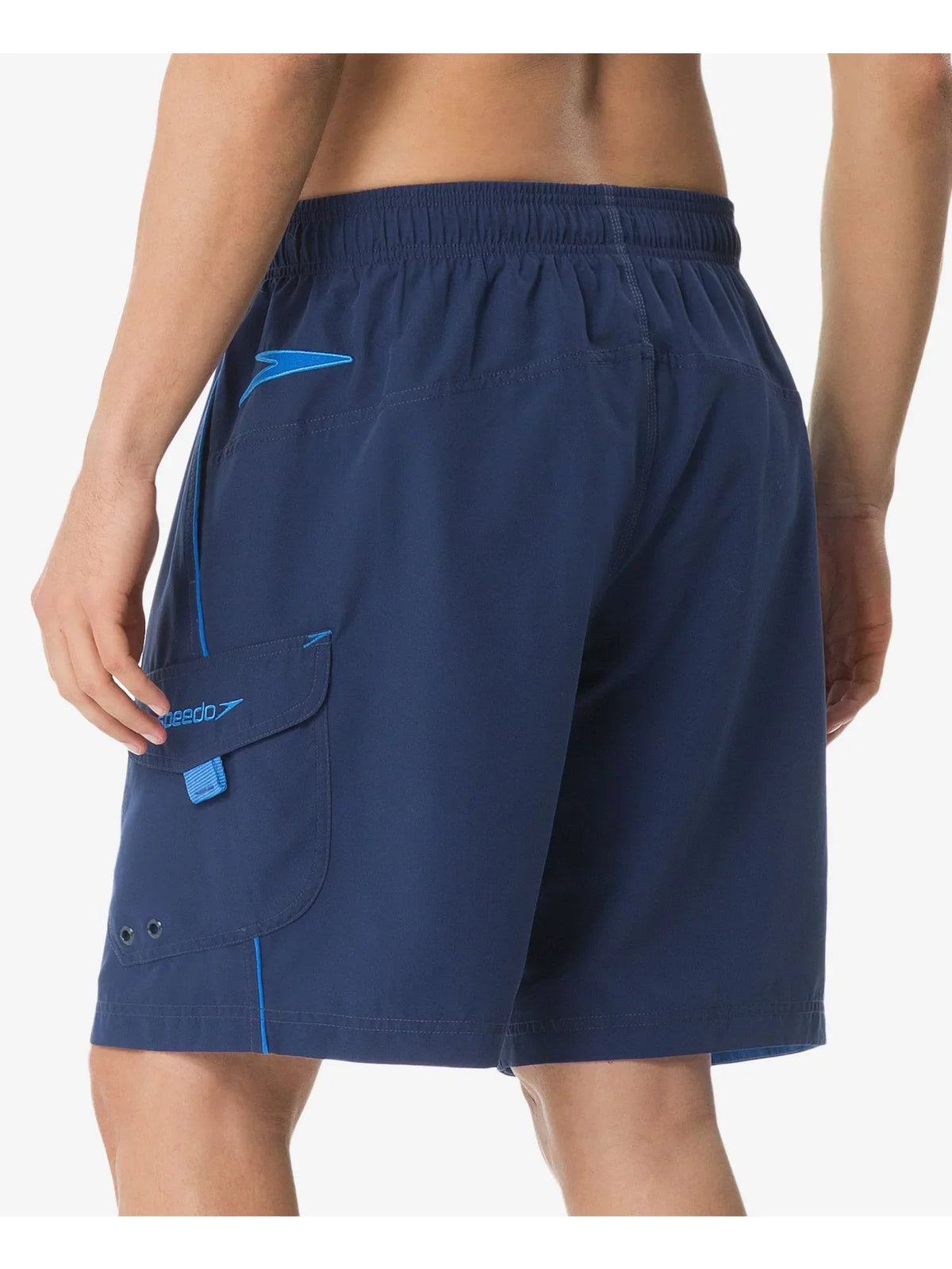 SPEEDO Mens Navy Shorts L