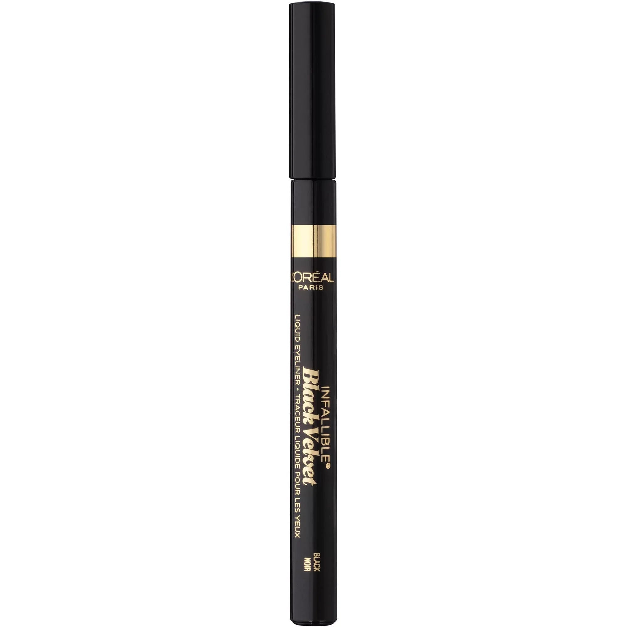 L'Oreal Paris Cosmetics Infallible Velvet Liner, Black, 0.56 Ounce