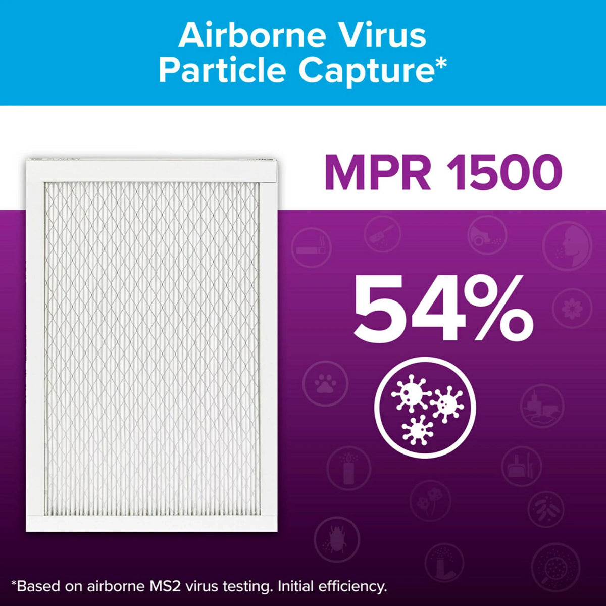 Filtrete 14x18x1 Air Filter, MPR 1500 MERV 12, Advanced Allergen Reduction, 4 Filters