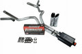 Ford F150 15-18 3" Dual Exhaust Kits Flowmaster Super 40 Slash Tip Corner Exit