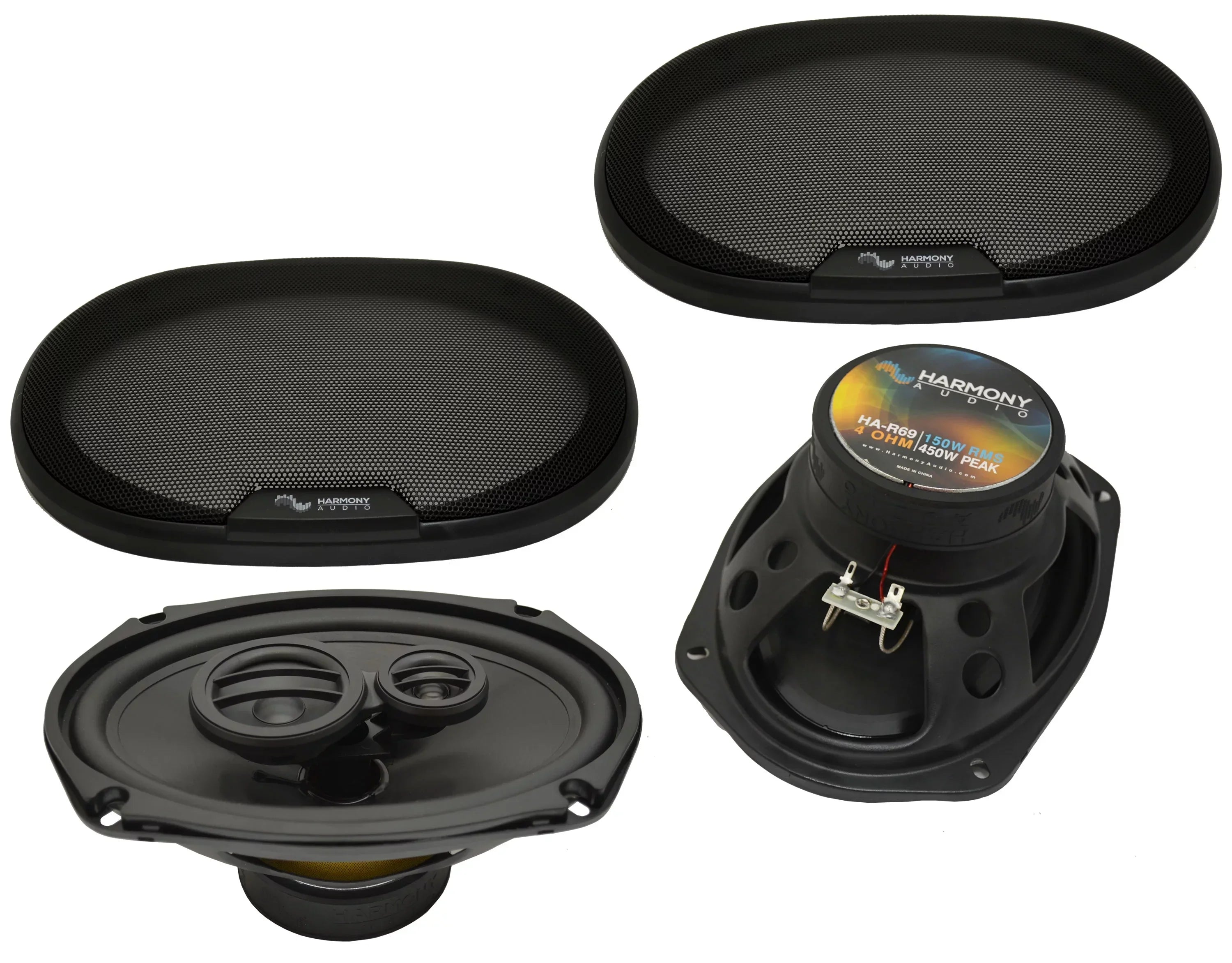 Fits Dodge Caliber 2007-2012 Front Door Replacement Harmony HA-R69 Speakers New