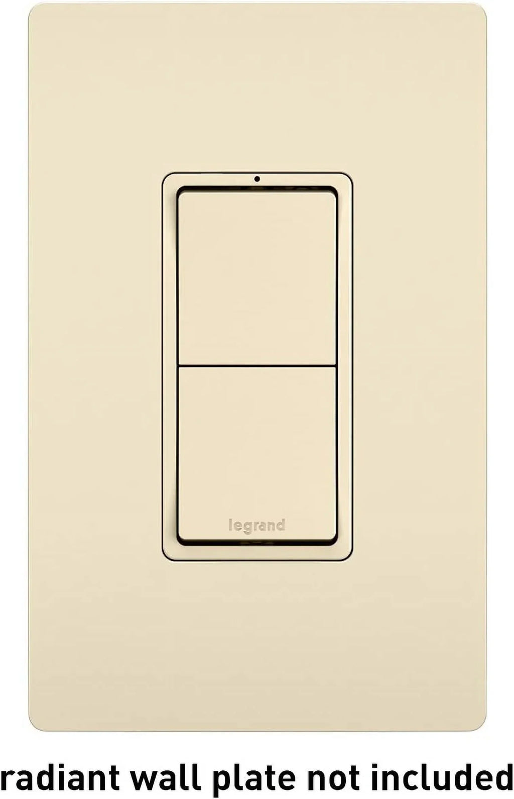 Legrand RCD11LACC6 Pass & Seymour Radiant 2 Single-Pole Switch, 15A, Light Almond - Quantity 6