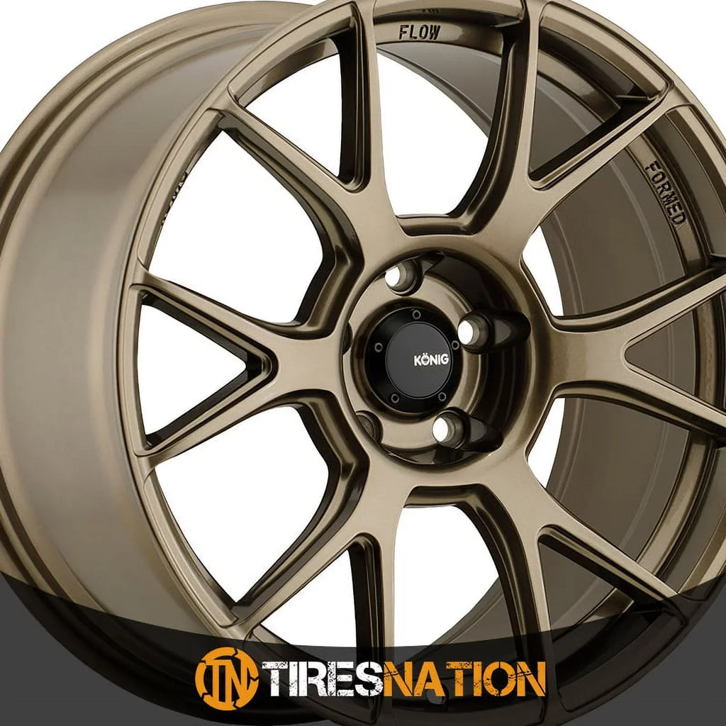 Konig 56BZ Ampliform 17x8 5x114.3 +40et Gloss Bronze Wheel