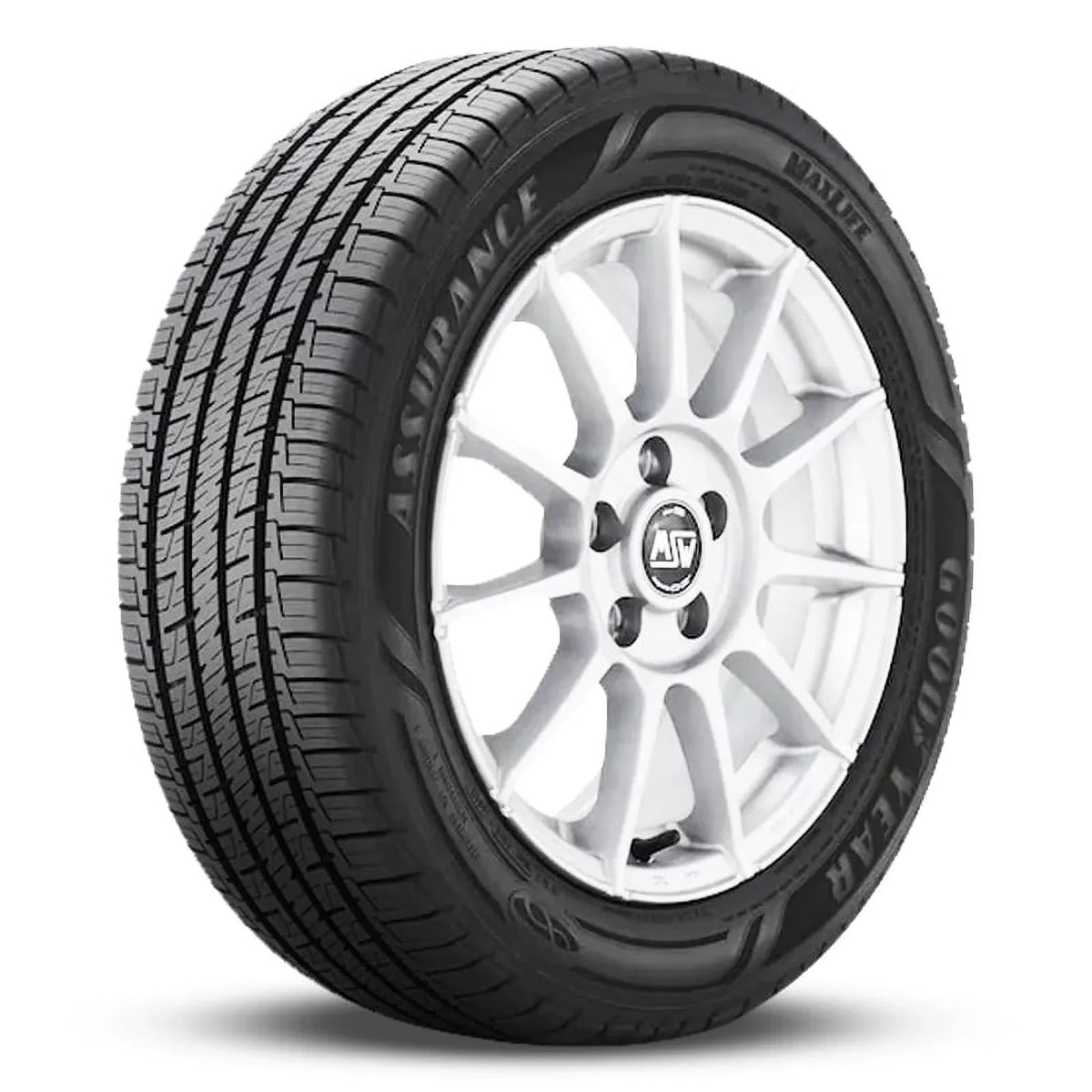 4 Goodyear Assurance Maxlife 235/55R19 101V Tires All Season 85K Mileage SET 110883545 / 235/55/19 / 2355519