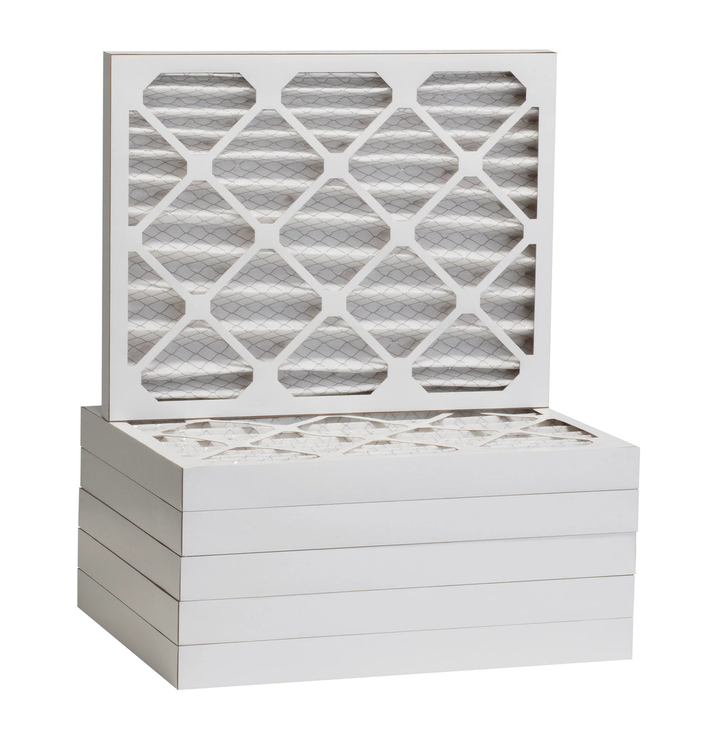 Aerostar 18x24x2 MERV  8, Pleated Air Filter, 18x24x2, Box of 6, Made in the USA