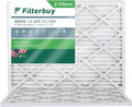 Filterbuy 25x32x1 MERV 13 Pleated HVAC AC Furnace Air Filters (2-Pack)
