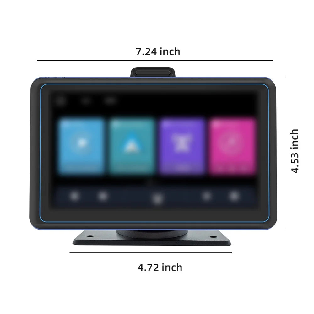Apexeon Car Stereo,Camera Dual MP5 Player Dual USB Car Audio Portable Car 7'' 720P 5.0  Compatible Car Stereo 5.0 Compatible USB BT Receiver BT 5.0 12 Auto Compatible Android Stereo 720P Car