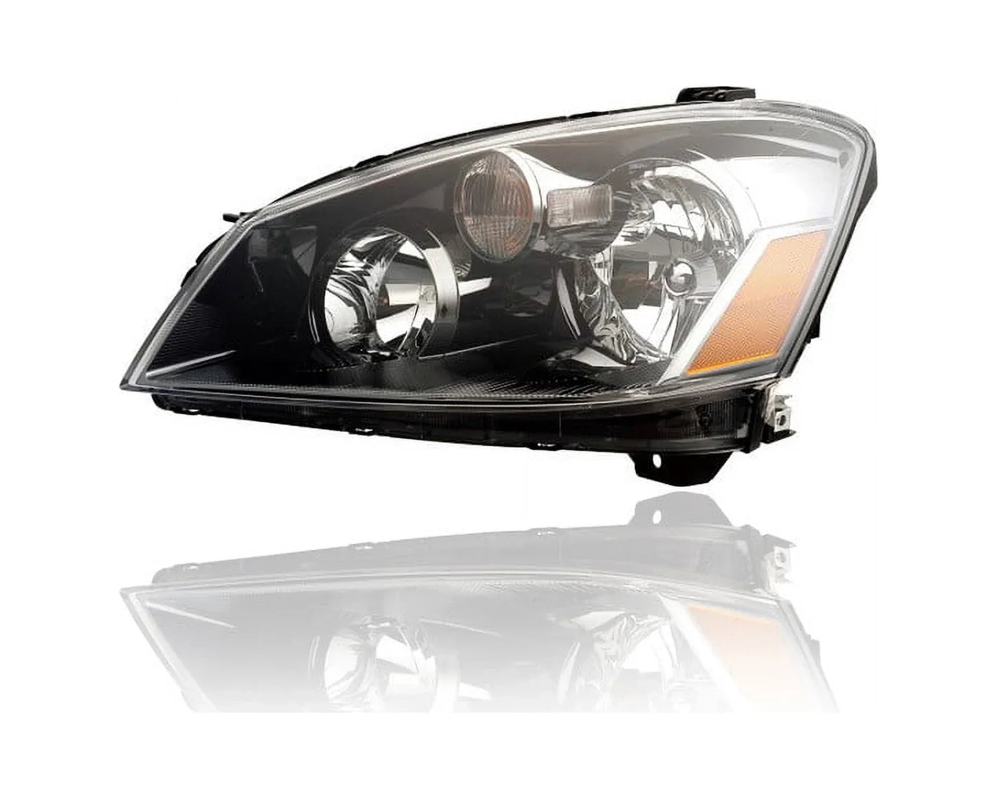 Headlight - Compatible/Replacement for '05-06 Nissan Altima Base/S/SE/SL - Halogen - Pair, Left Driver + Right Passenger Set - 26010ZB525, 26060ZB525 - CAPA Fits select: 2005-2006 NISSAN ALTIMA S/SL